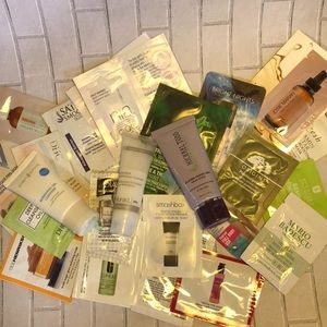 Huge sample lot of skincare products